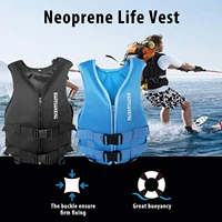 neoprene life jacket adults life vest water safety fishing vest kayaking boating swimming surfing drifting safety life vest