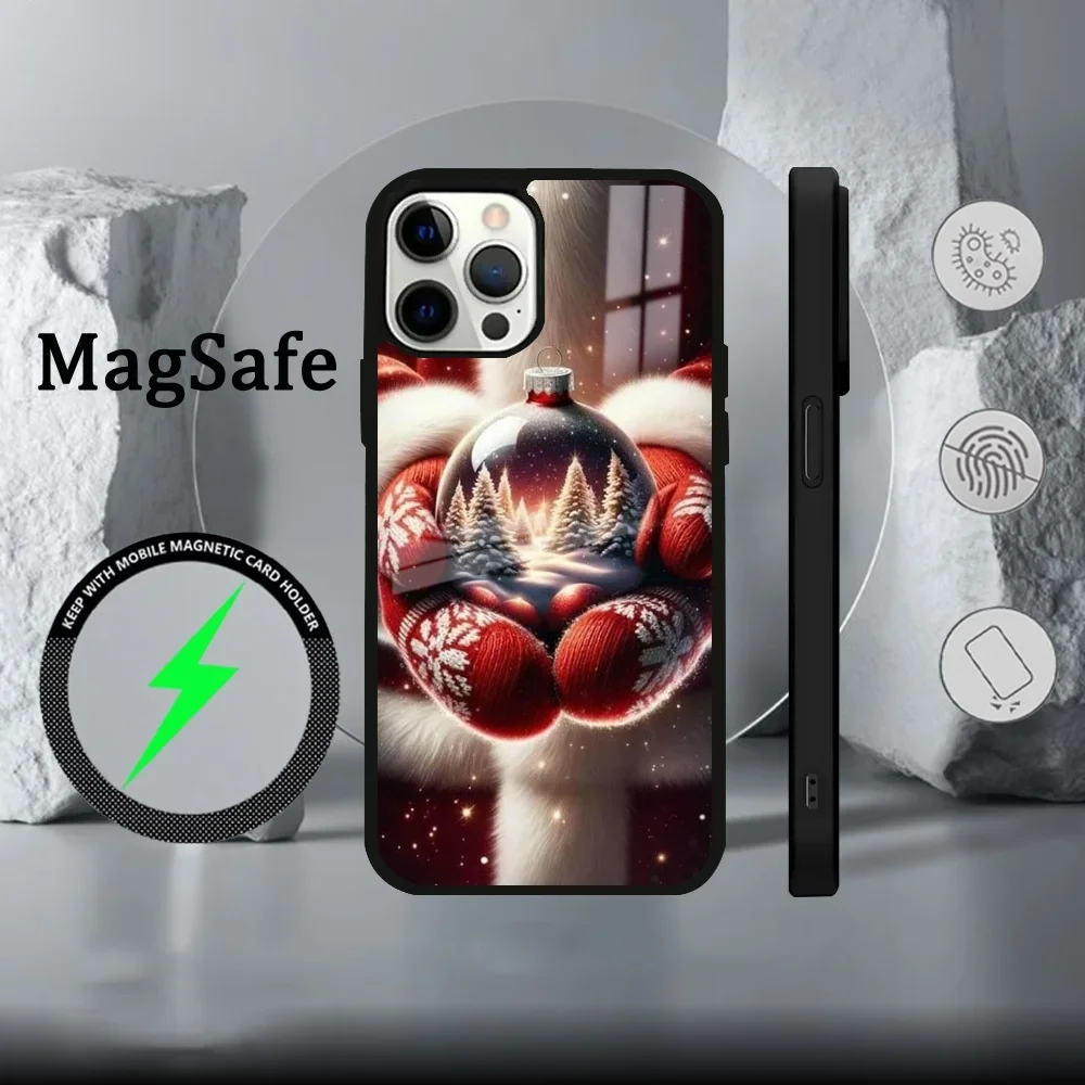 Милый чехол для телефона с Санта-Клаусом лосем снеговиком и рождественской елкой