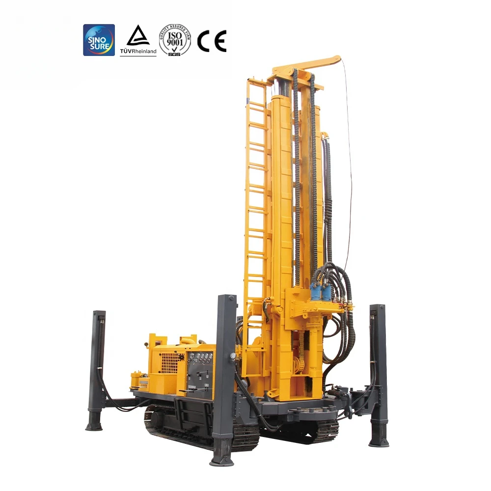 YG 300m Crawler или грузовик установленный на глубине бурения водные скважины