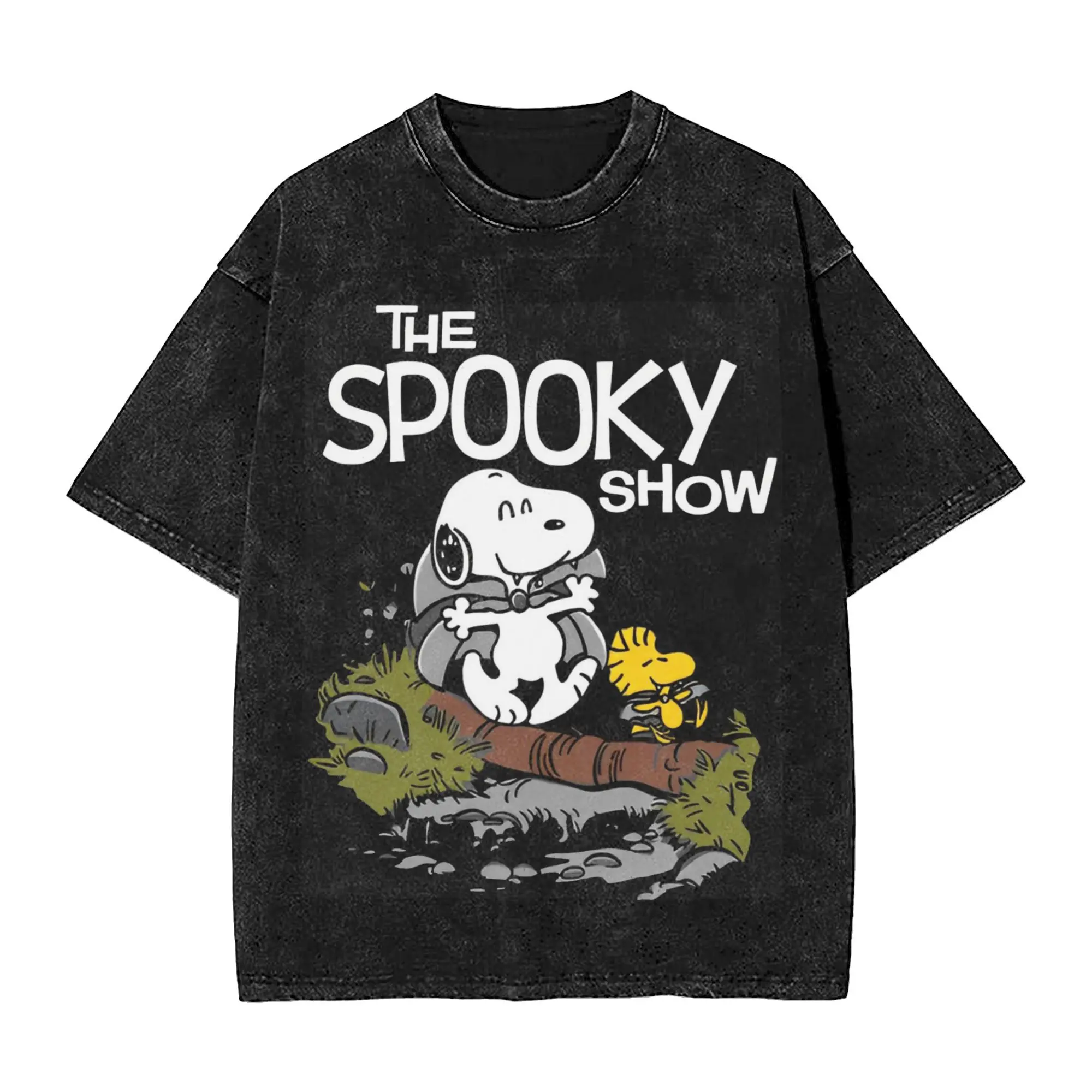 Летняя рубашка Snoopy с арахисом одежда футболка оверсайз для мужчин и женщин