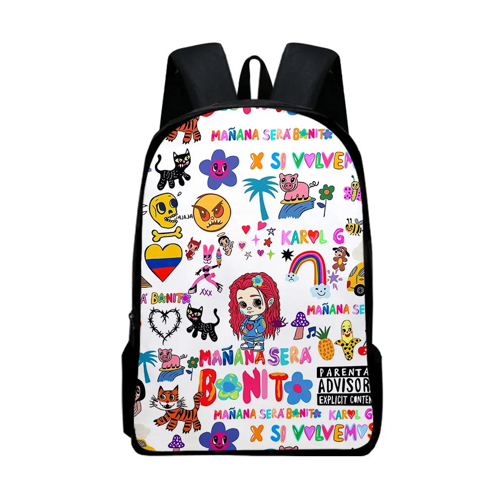 

Popular Youthful Manana Sera BonitoI Student School Bags Notebook Backpacks 3D Printed Oxford Waterproof Boys/Girls Travel Bags
