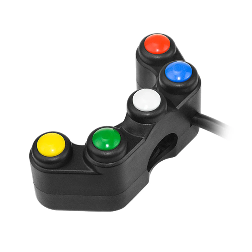 

Выключатель света для мотоцикла, 5 кнопок