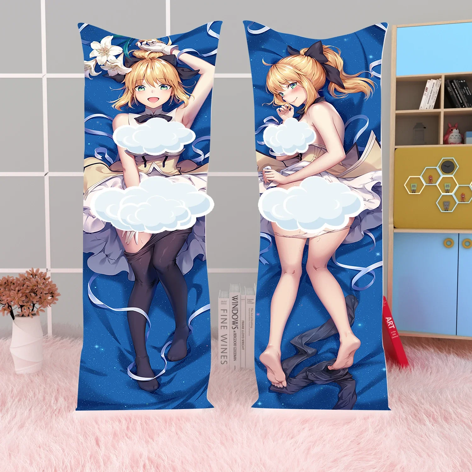 

Anime FATE Saber Dakimakura Pillowcase Cushion Cover Hugging Body Pillow Case Game Otaku Pillow Cover Home Decoration