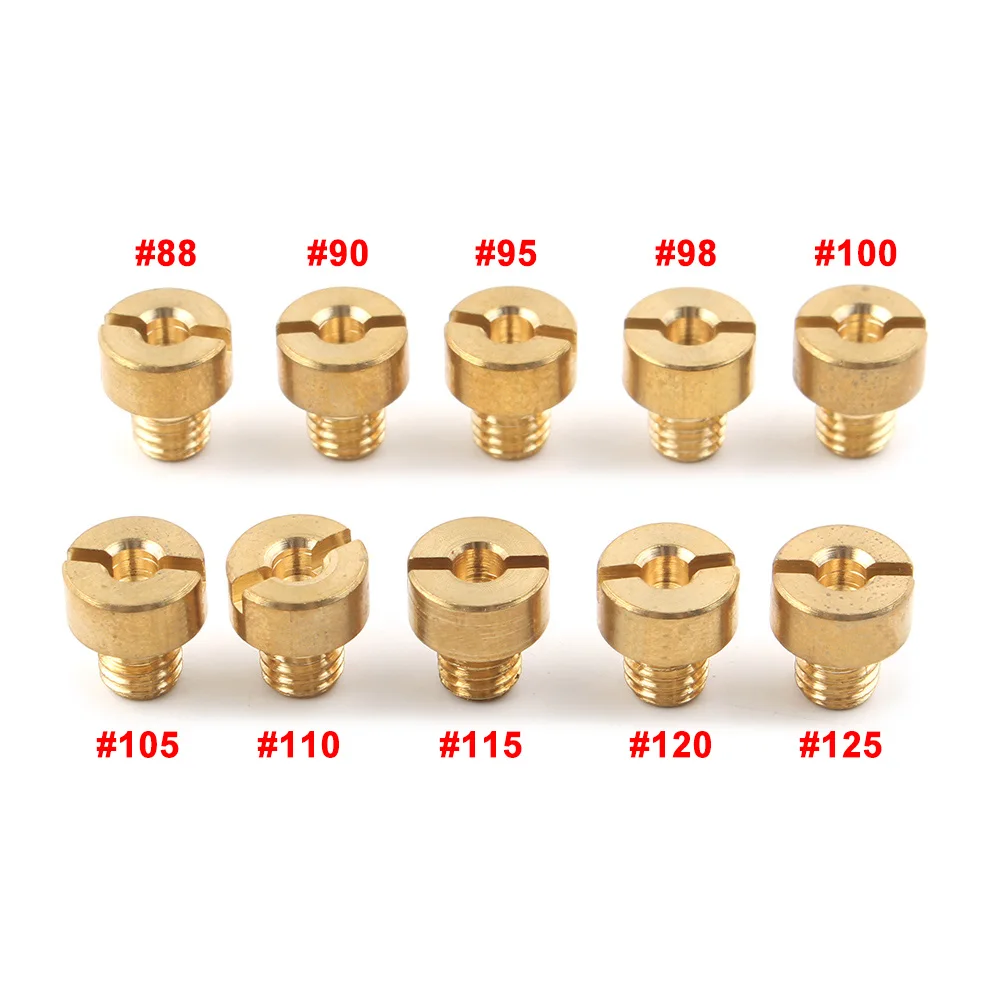 Набор основных жиклеров 88-125 10 шт. для карбюратора Mikuni VM22 VM24 VM26 VM30 двигателя 125-200
