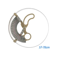 stainless steel scissor type ruler hat caliper ring compass cap size measuring tool 42 70cm professional hat ruler