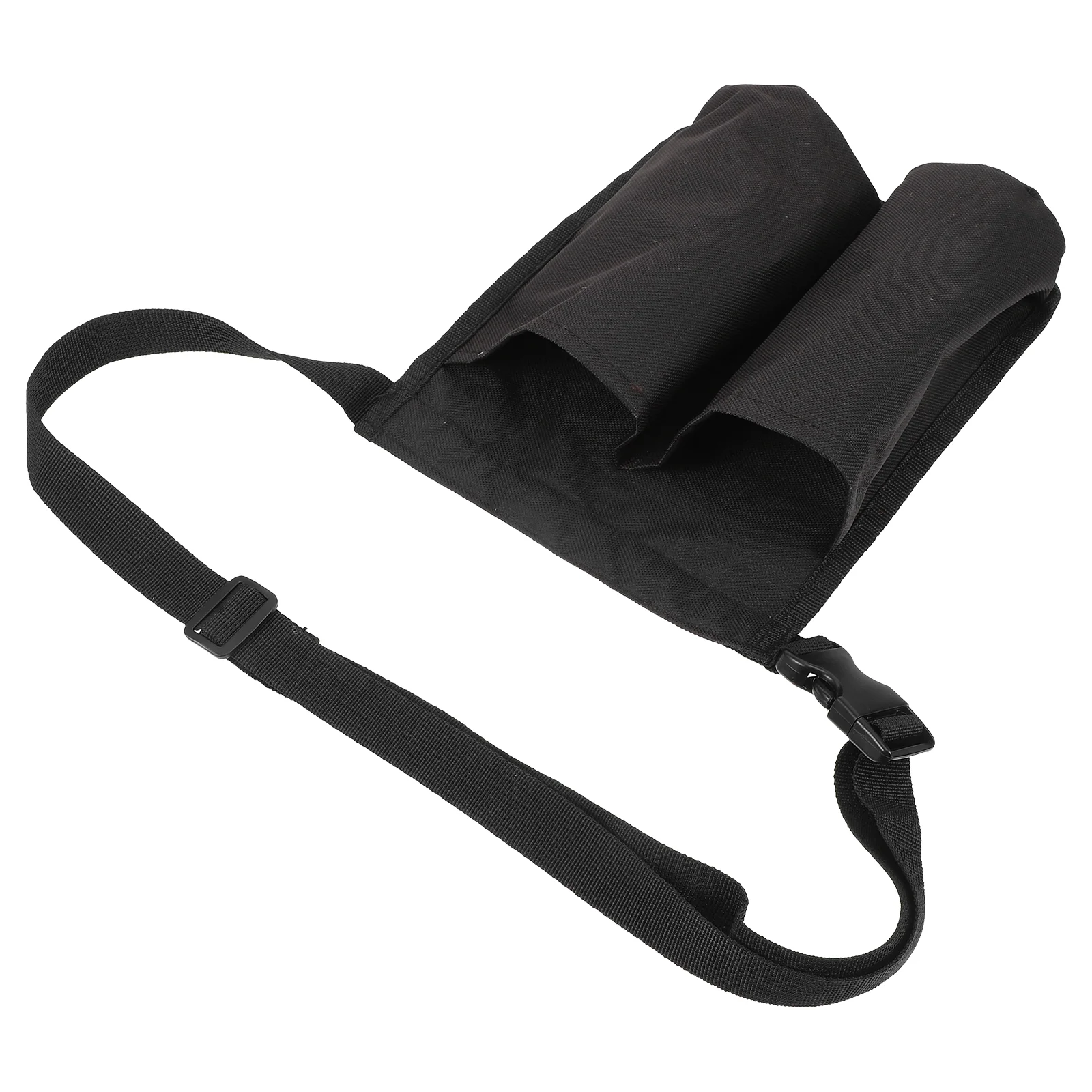 

1Pc Essential Oil Waist Bag Portable Massager Essential Oil Storage Organizer (Black)