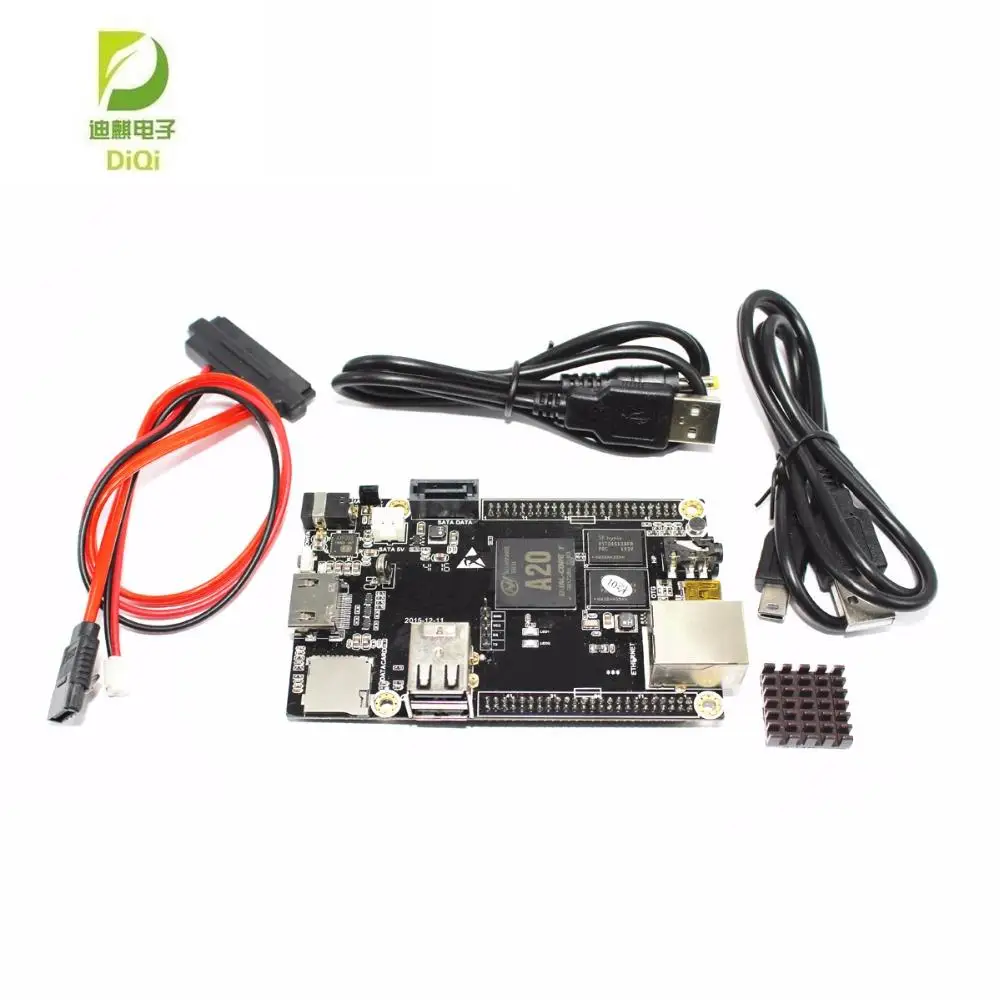 

1 шт., двухъядерная макетная плата Cubieboard A20, Cubieboard2 двухъядерный процессор с 4 ГБ Nand-Flash