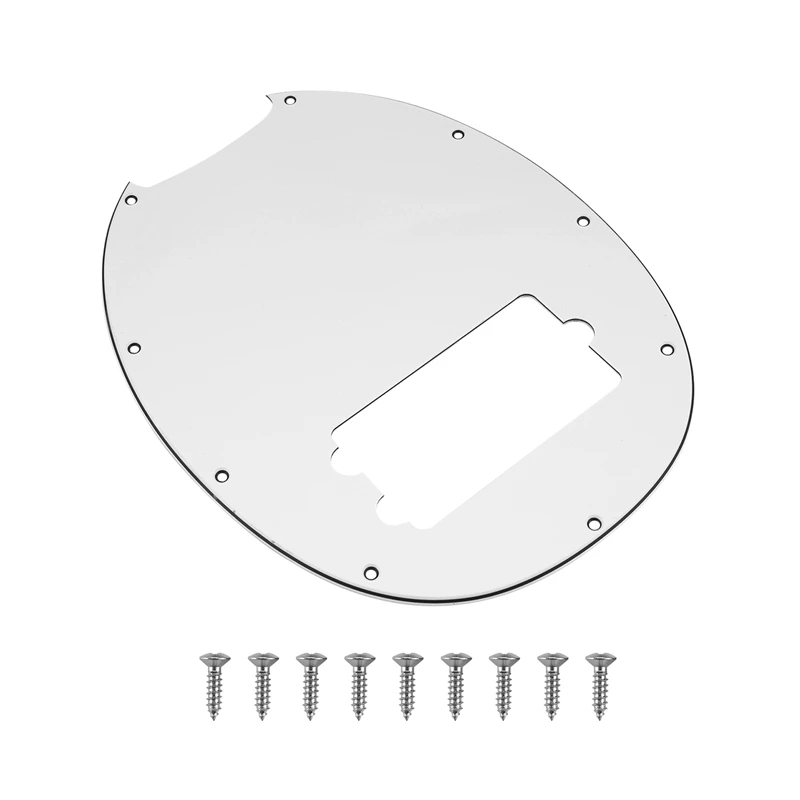 Накладка для бас-гитары с 9 отверстиями подходит Mm Classic 4 Bass Pick Guard Защитная