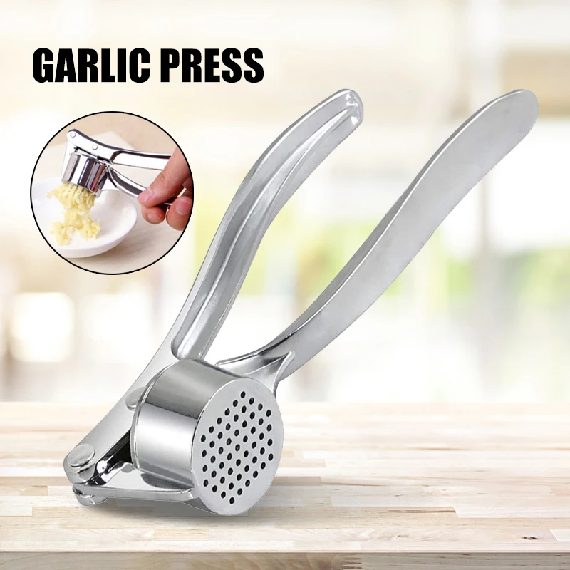 

Garlic Pressr Zinc Alloy Garlic Mincer Multifunction Manual Garlic Press Garlic Paste Kitchen Accessories