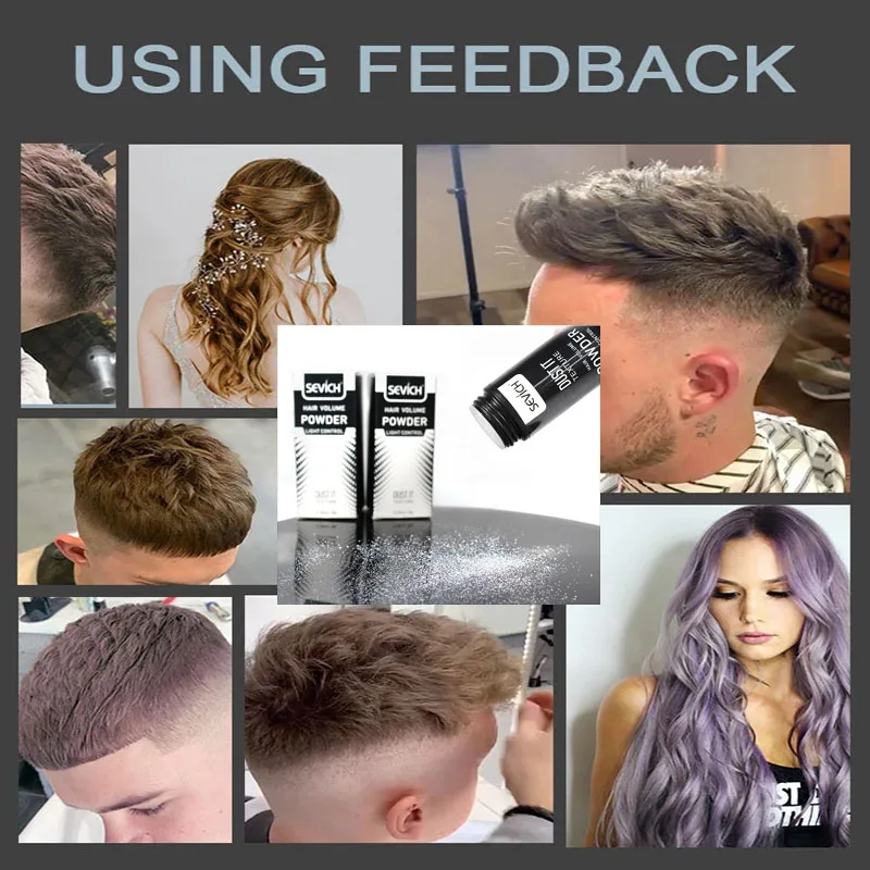 Пушистая пушистая пудра для волос унисекс инструменты укладки доработка