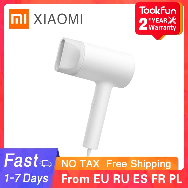 

XIAOMI MIJIA Water ion Hair Dryer Home 1800W Nanoe hair care Anion Professinal Quick Dry Portable Travel Blow Hairdryer diffuser