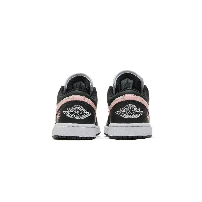 【Настроить】Винтажные баскетбольные кроссовки Air Jordan 1 унисекс розовые средней