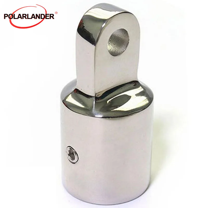 

Pipe Eye End Cap Bimini Top 1Pc 30mm/32mm Stainless Steel Umbrella Cap Single Hole Fitting Hardware Silver For Marine Boat Yacht