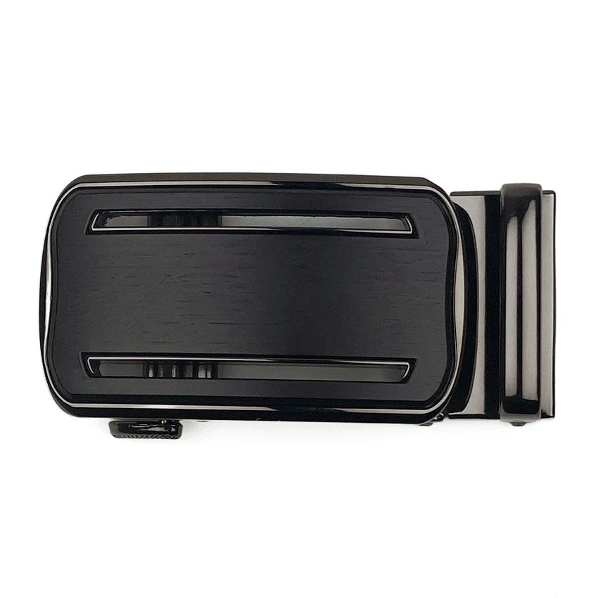 Ремень с автоматической пряжкой для джинсов модный аксессуар из воловьей кожи