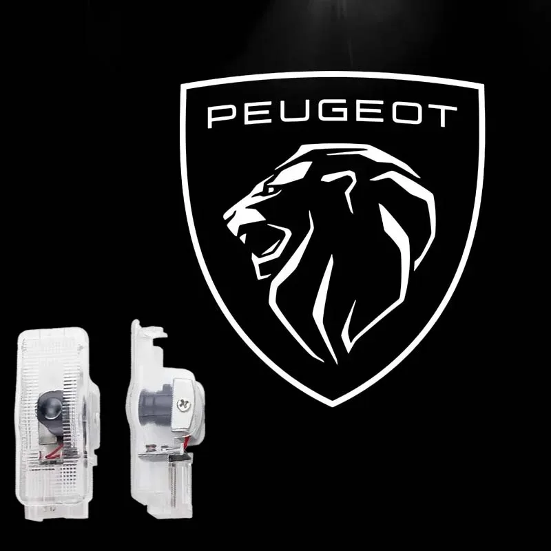 

2 шт. автомобильный светодиодный дверной лазерный проектор для Peugeot RCZ 2011-2014 206 207 806 807 208 3008 307 508 408 306 406 2008