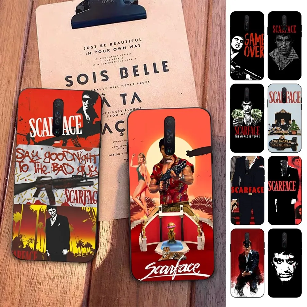 

Scarface 1983 film Al Pacino movie Phone Case For Redmi 5 6 7 8 9 10 plus pro 6 7 8 9 A GO K20 K30 K40 pro plus F3 Fundas