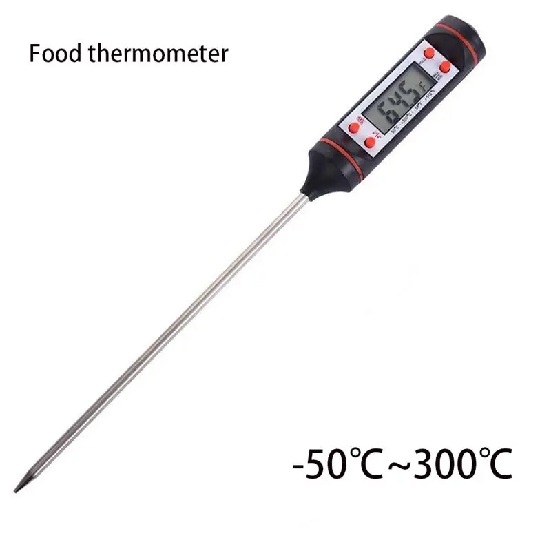 Digital Thermometer Kitchen Probe Candle Making Measure Liquid Soy Paraffin Wax Melts Household Cooking Milk BBQ |