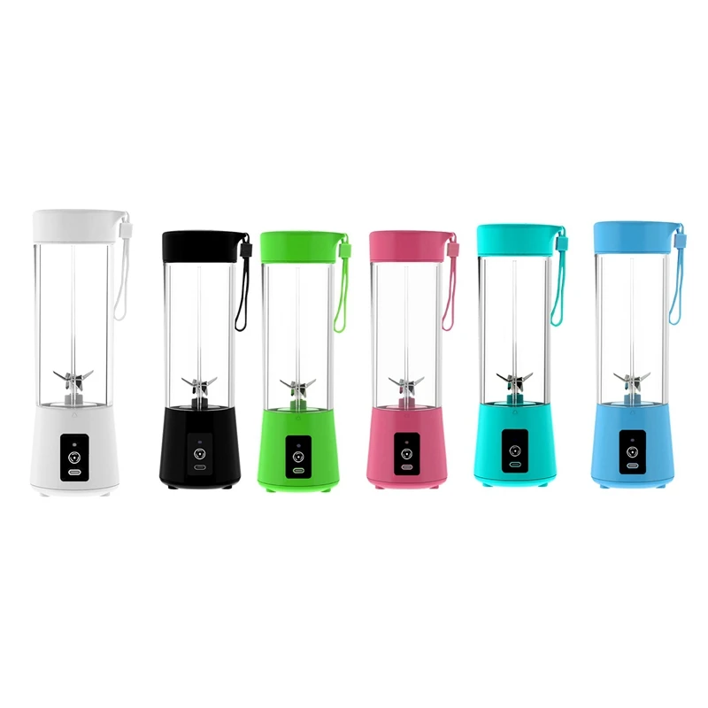 

Juicer 6 Blades Blender Portable USB Wireless Mixer Electric Juicer Machine Ice Smoothie Fruit Juice Mixer