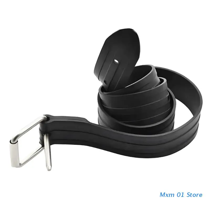 

Rubber Diving Weight Belt with Stainless Steel Buckle Adjustable Snorkeling Weight Belt Freediving Diving Drop shipping