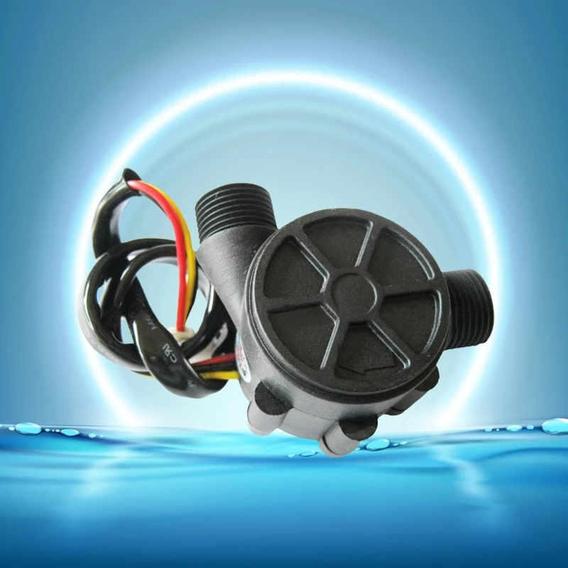 

Вертикальный/горизонтальный датчик расхода воды 1-20 л/мин с резьбой M16x1.25 Прямая поставка