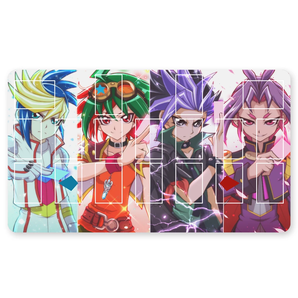 

716563 - TCG Playmat Blue-eyes Ultimate Dragon Dark Magician Duel Monsters Playmats Compatible for YuGiOh OCG TCG CCG + Free Bag
