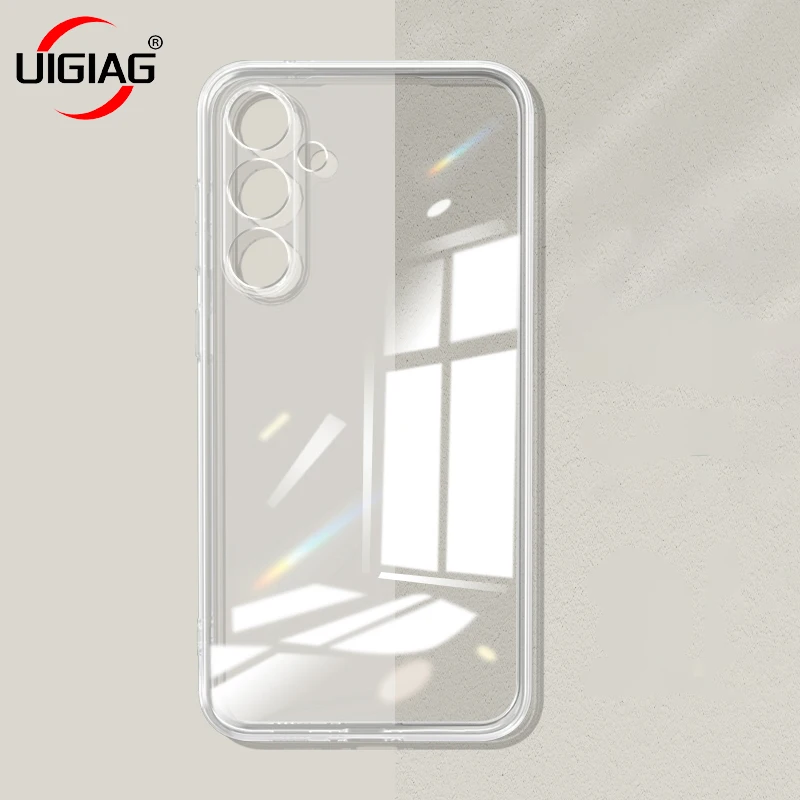 Фото Силиконовый чехол с полной защитой камеры для Samsung Galaxy S25 S24 S23 S21 FE S22 Plus A 55 35 25 15 05 S A 14 24 34 54 04 S Cover №2