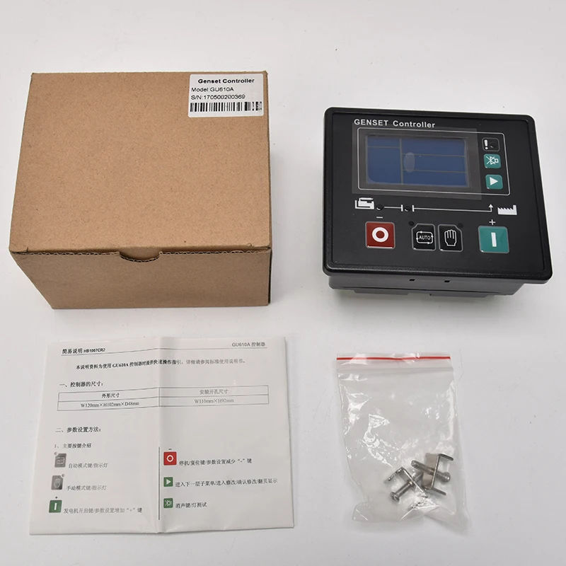GU610A xeon Harsen Автоматический контроллер генератора ЖК-панель управления
