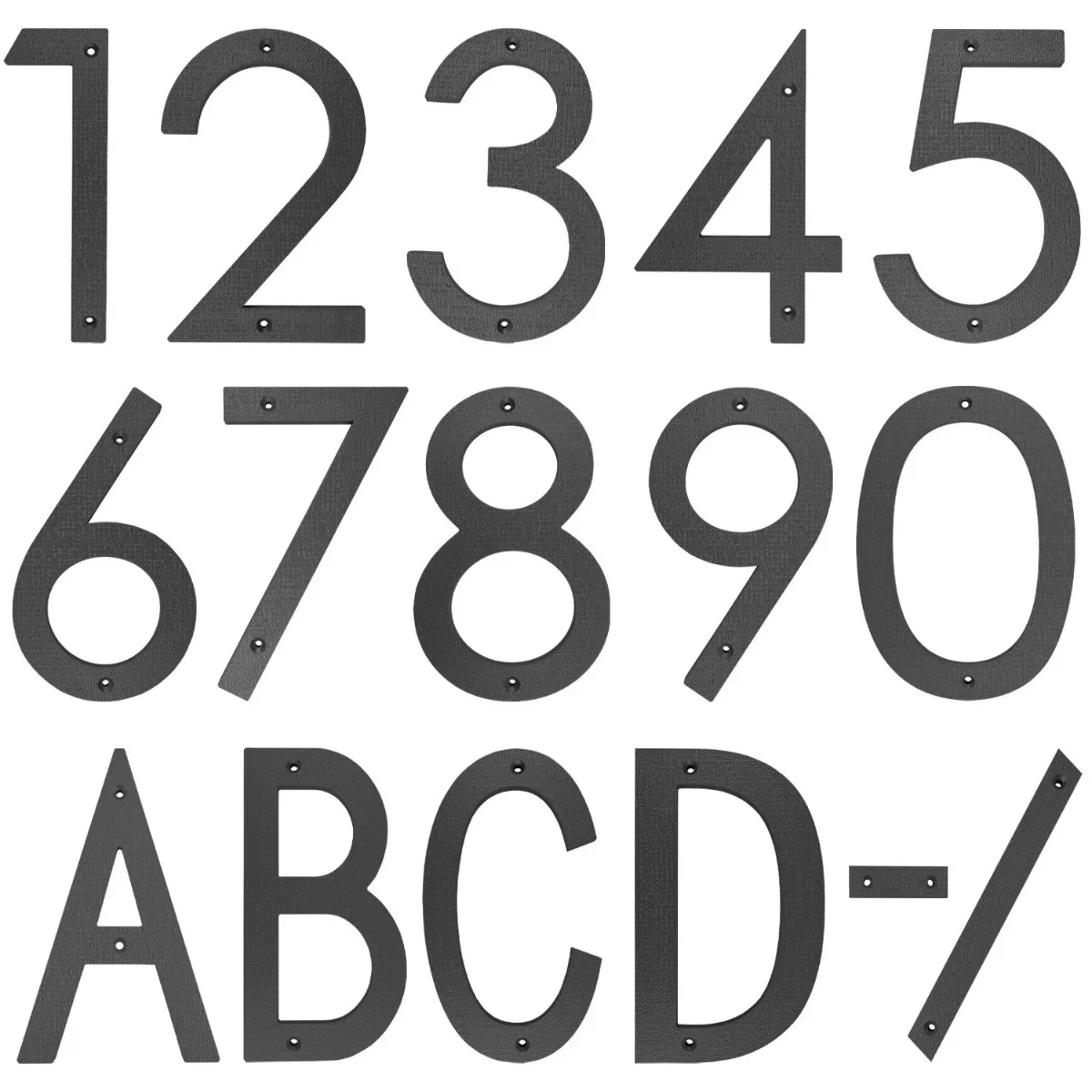 10-дюймовые арабские цифры и английские иероглифы 3D акриловый материал сделай сам