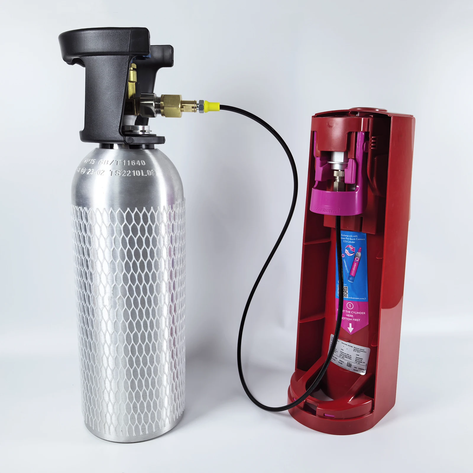 Terra DUO Art To CO2 Комплект адаптеров для баллона с газировкой и водой аксессуары