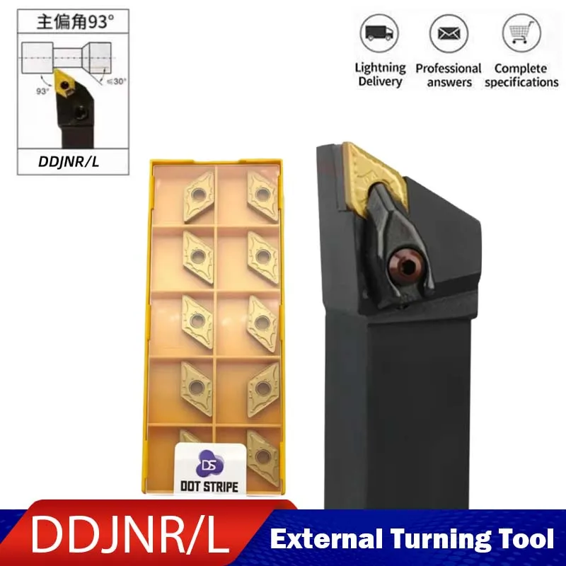 

DDJNR2020 Держатель токарного станка DDJNR Внешние токарные инструменты Токарный станок по металлу с ЧПУ DDJNR2020K15 DDJNR2525M15 Для твердосплавных вставок DNMG