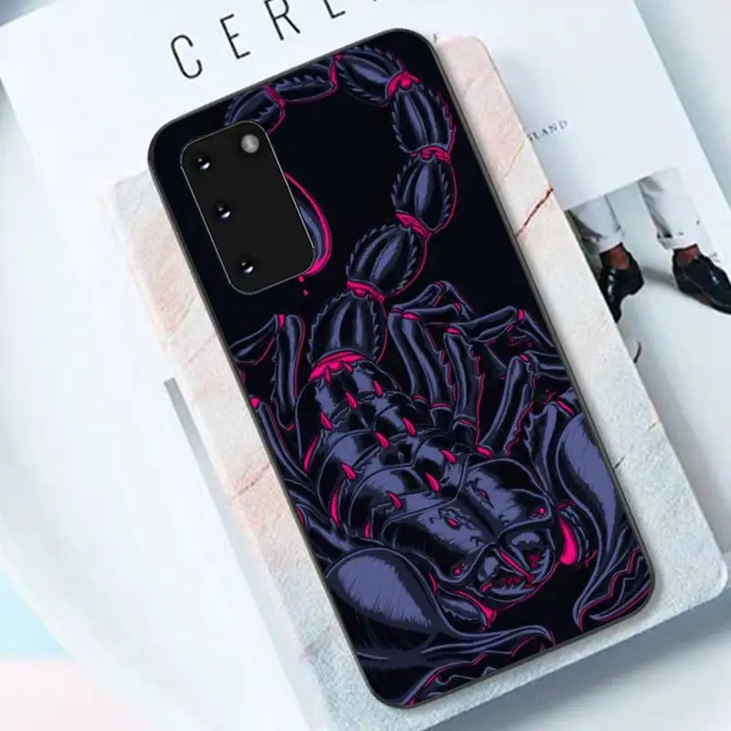 Scorpion Phone Case For Samsung A 13 21 30 31 32 51 52 53 70 for Huawei Honor 50 60 70 for OPPO vivo