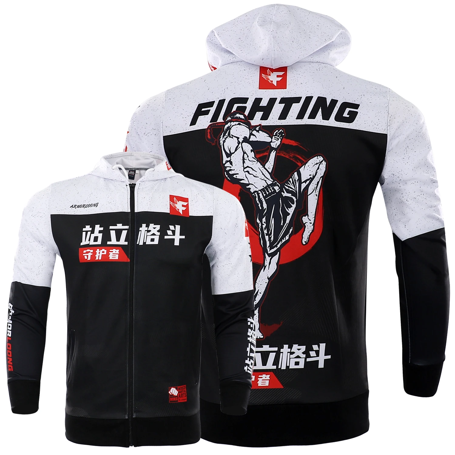 

Верхняя одежда для ММА, тайского бокса, боевые виды спорта, с длинным рукавом, унисекс, Детская толстовка, мужская и женская толстовка, трени...