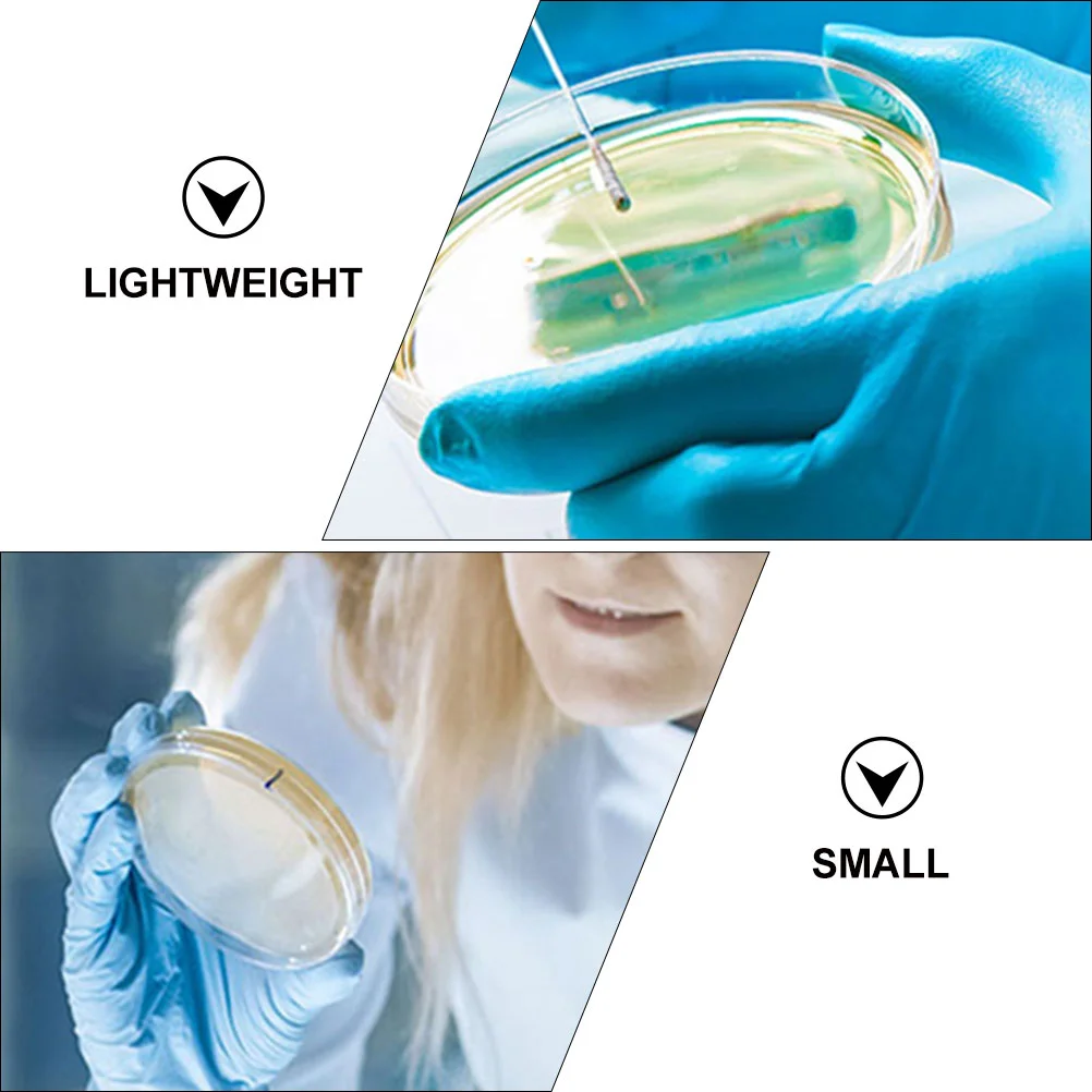 10 шт. одноразовые чашки Петри для образования химические тарелки лабораторный