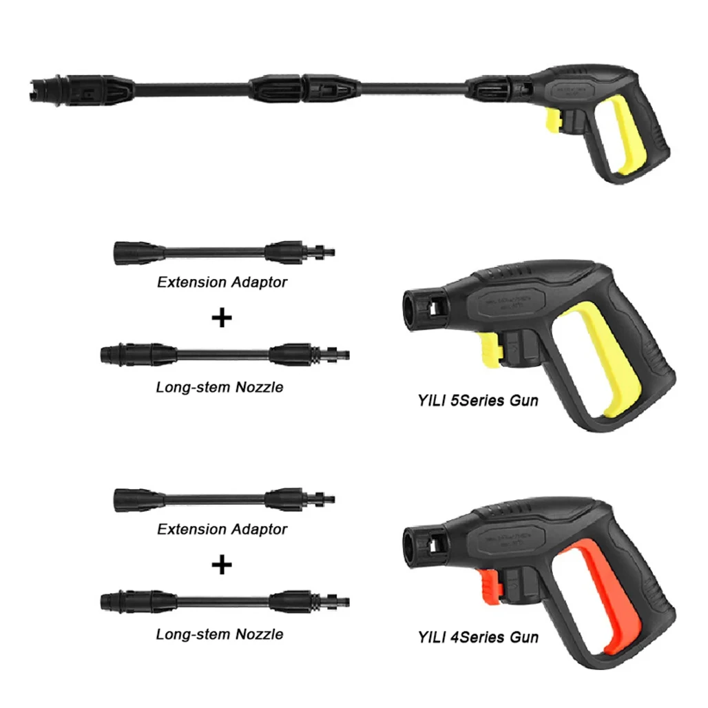 Пистолет для мойки высокого давления водяной распылитель моек YILI Karcher Elitech Interskol