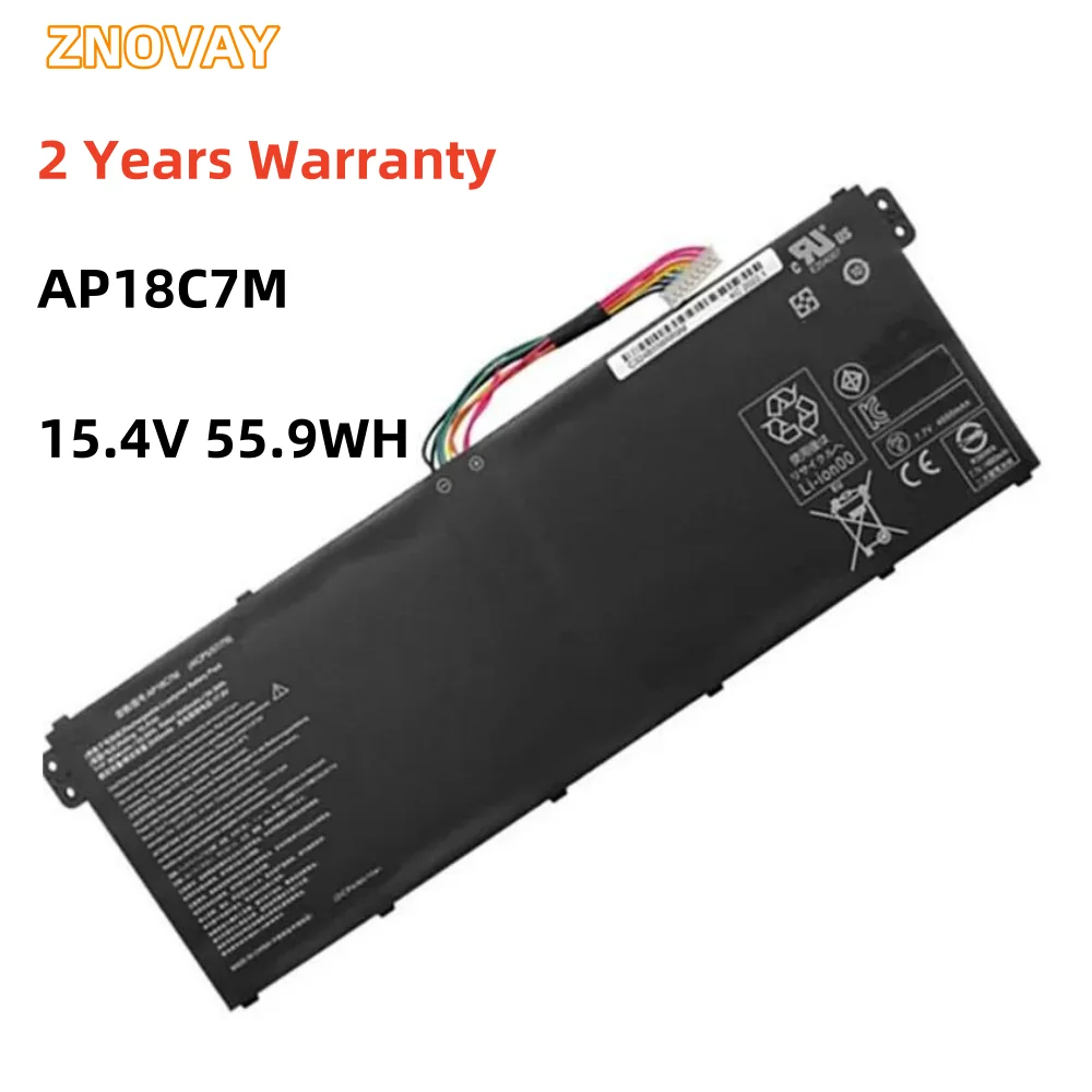Аккумулятор ZNOVAY AP18C7M для ноутбука Acer Swift 5 SF514-54G SP513-54N Series 4ICP5/57/79 15 4 в 3634 Вт-ч мАч
