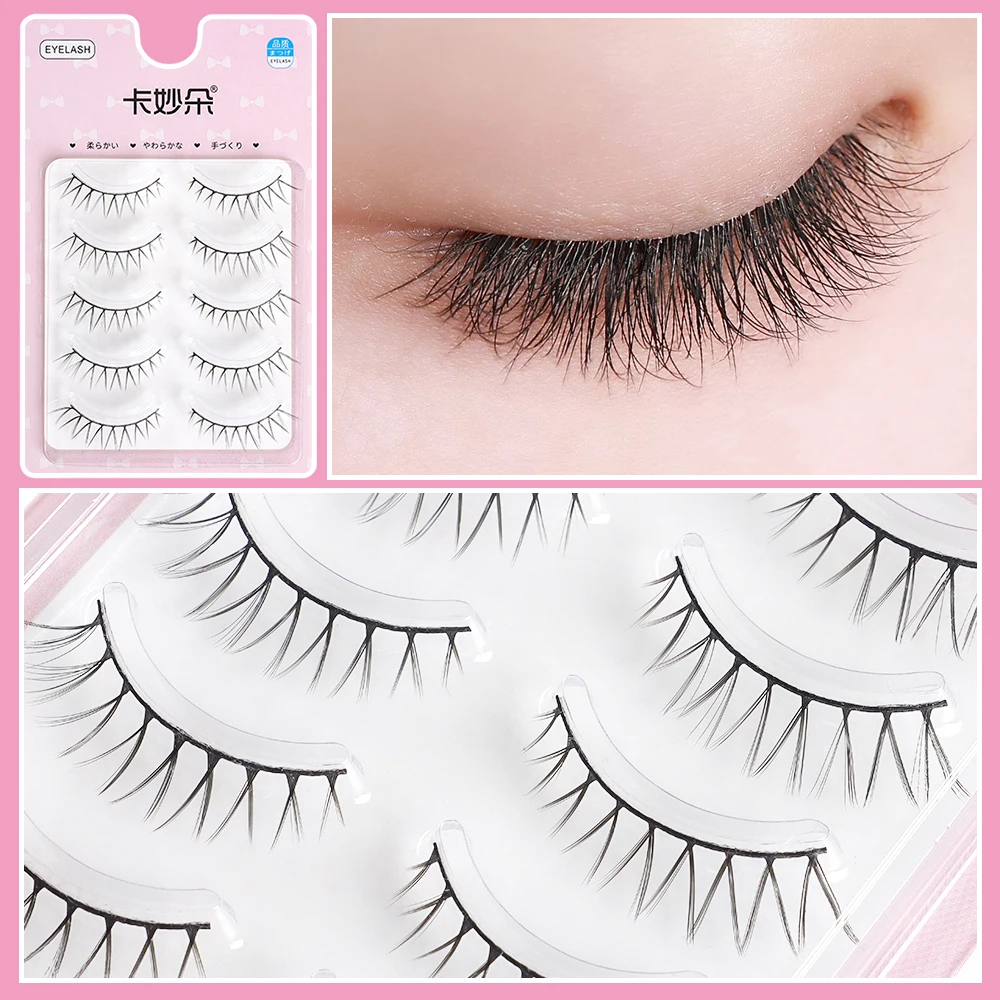 

Накладные ресницы, тонкие черные искусственные ресницы, искусственные ресницы, инструменты ручной работы, супер светильник кие ресницы 2022