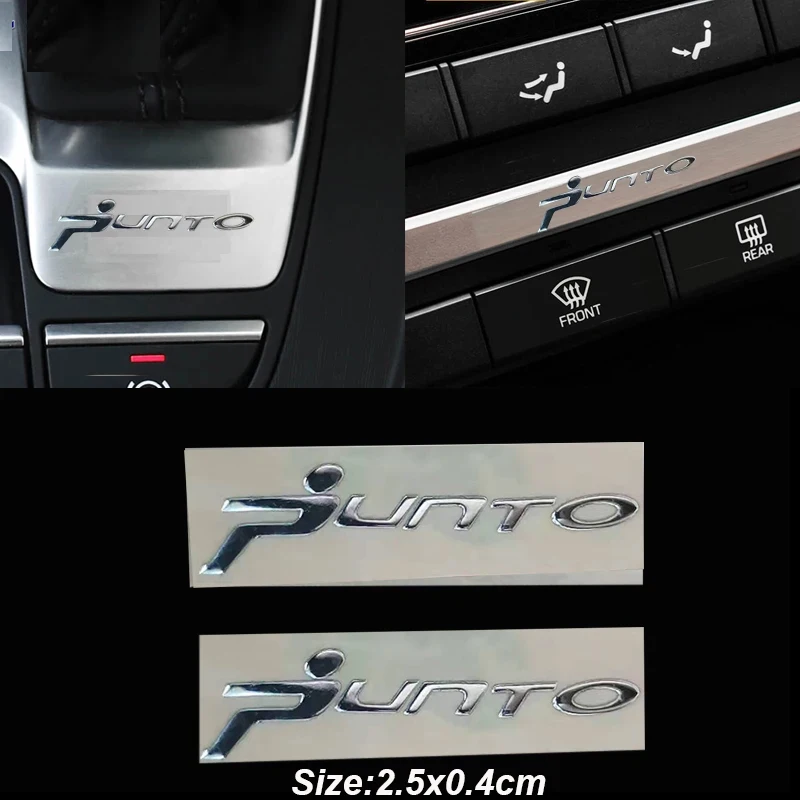 

Металлическая Наклейка на кузов автомобиля Fiat Punto