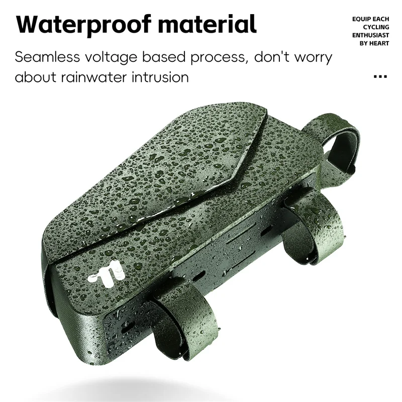 Сумка на раму велосипеда WEST BIKING компактная водонепроницаемая с магнитной