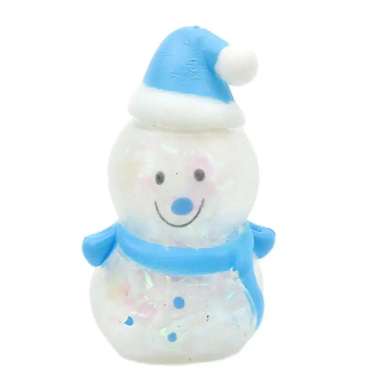 

Snowman Stretchy Toy Soft Snowman Fidget Rebound Sensory Toys Children Funny Christmas Gift Cute Soft Pinch Singular Squeeze Toy