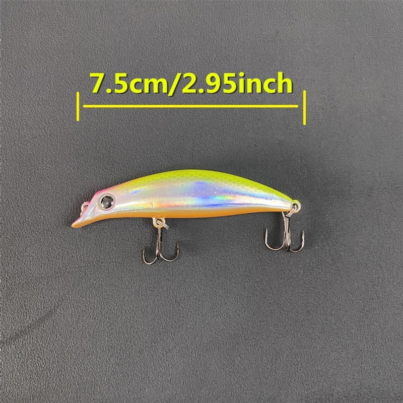 LURETV Япония ima Submerged Mino Sasuke 75S Just Strong Far Throwing Luria Bait Top Mouth Sea Bass Fish Must Kill