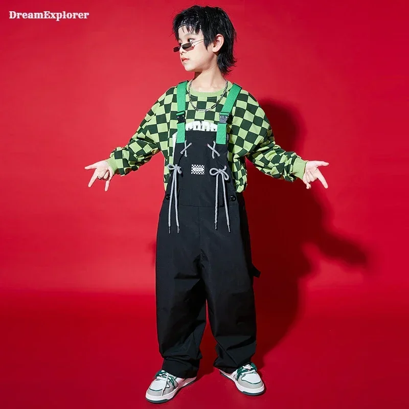 Свободные комбинезоны в стиле хип-хоп для мальчиков и девочек