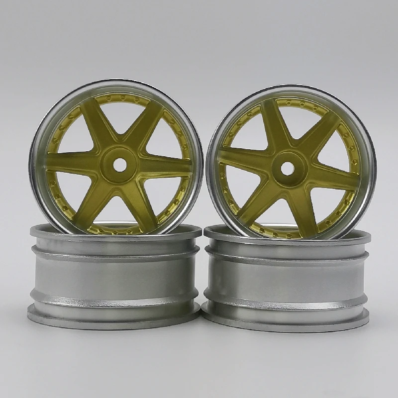 

4pcs 6/9mm Offset RC Car 1/10 Scale Plastic Wheels Rims Drift On road Touring Model Hobby