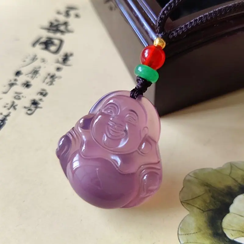 Ожерелье Будды из натурального нефрита для мужчин и женщин ювелирные изделия