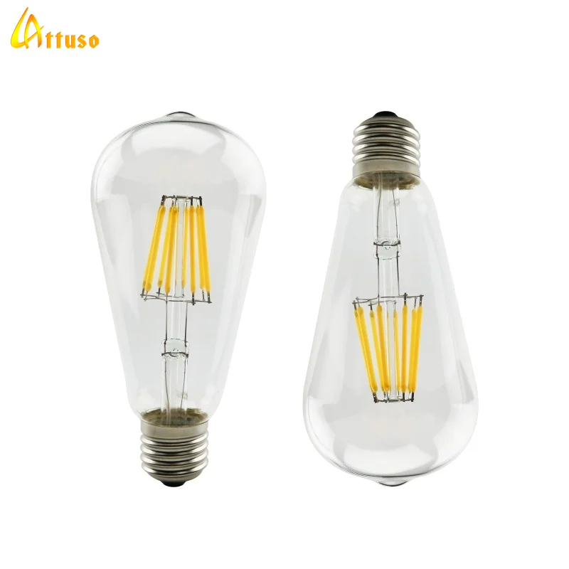 

LATTUSO светодиодные лампы Эдисон ST64 E27 2-8Вт 220В