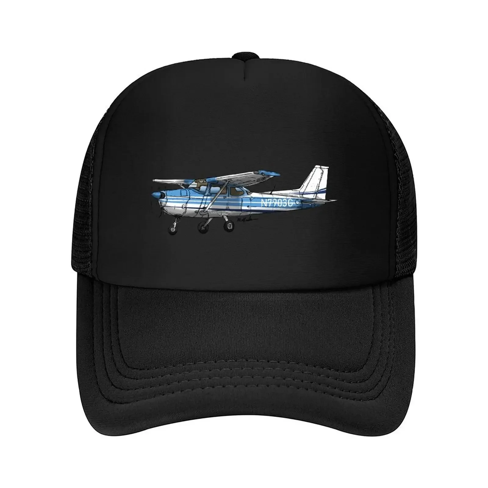 Фото Новая бейсболка Cessna 172 N7903G | -F- |   Мужская шляпа, роскошная брендовая кепка, женская кепка, кепки для женщин и мужчин №1