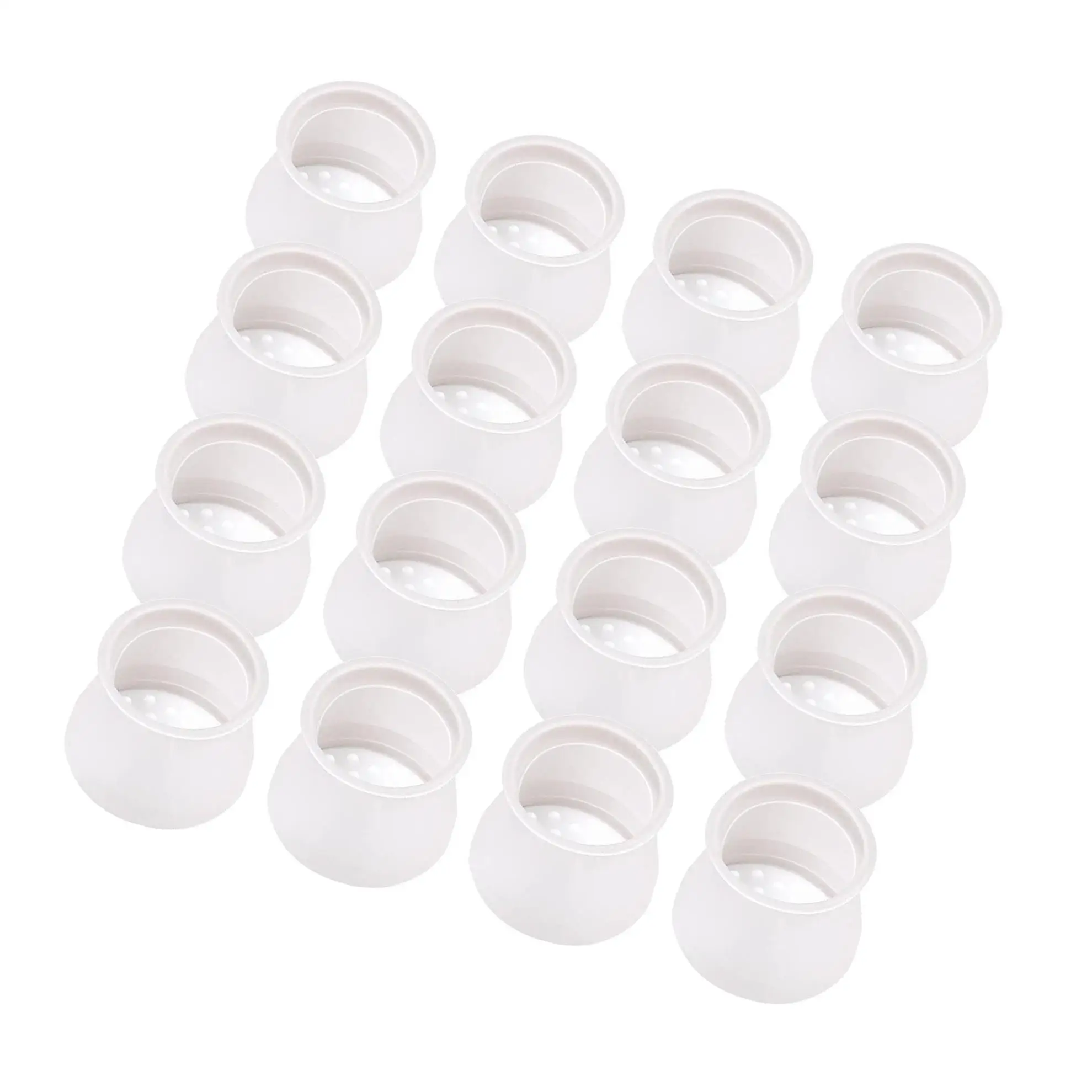 

Silicone Chair Leg Caps Feet Cover Pads Protectors Brown Round