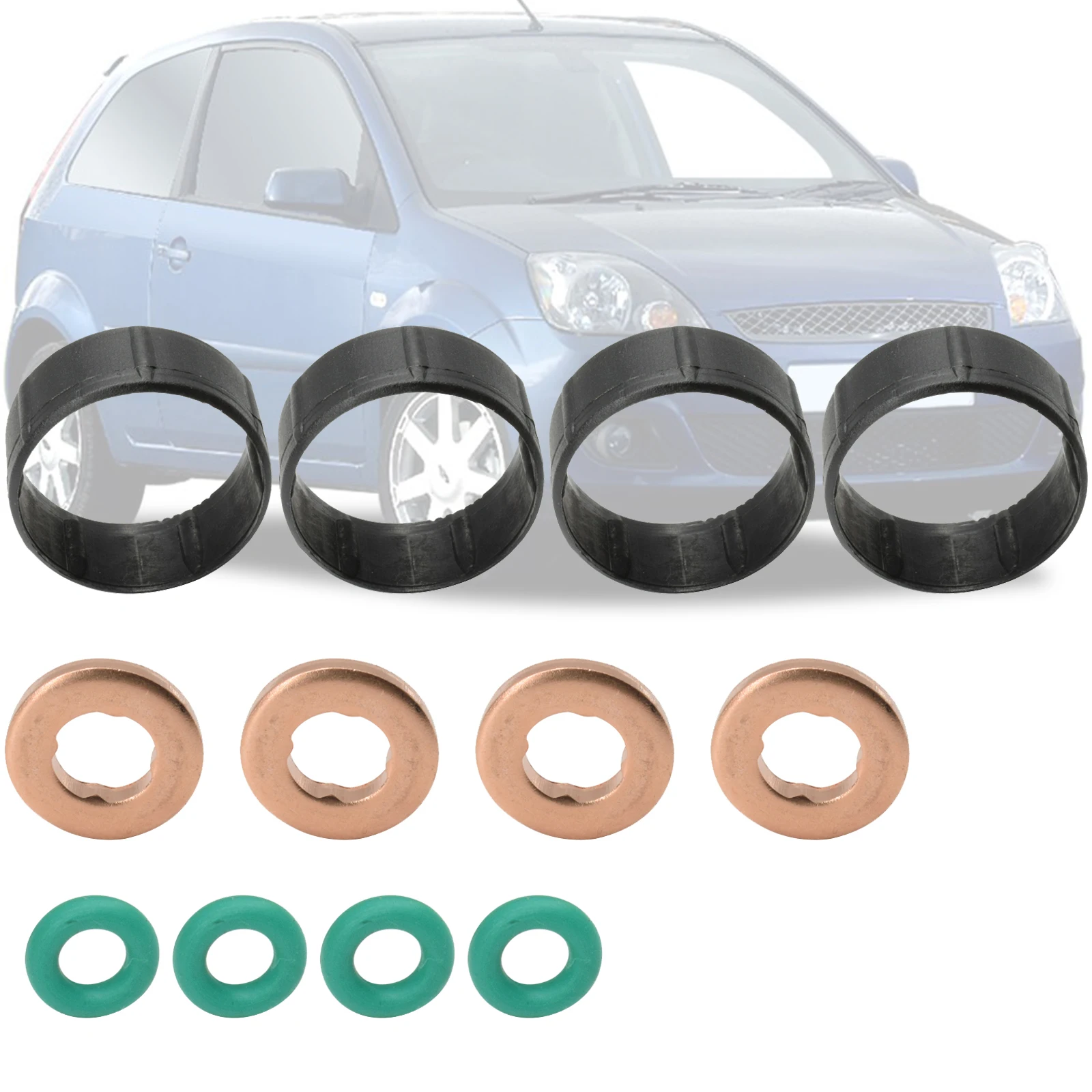 12x для FORD FIESTA MK5 2002 2003 2004 2005 2006 2007 2008 TDCI 1399cc мойка двигателя Аксессуары автомобилей