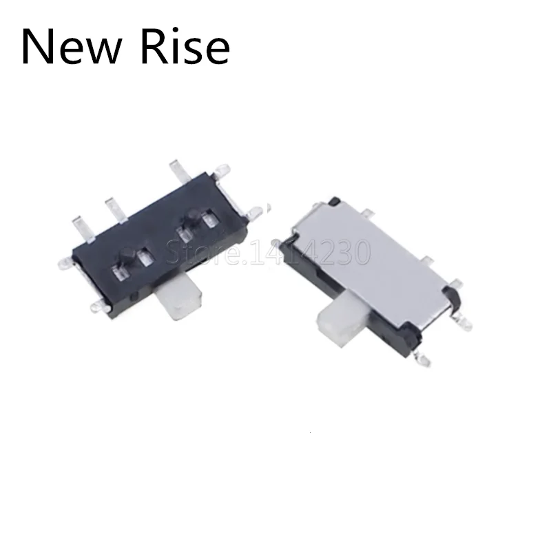 

10 шт. MSK-12C01-07 Мини 7-контактный ползунковый переключатель 1P2T Выключатель питания 7P