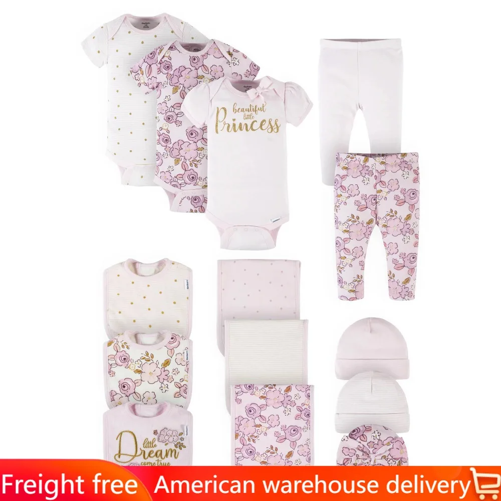 

Baby Girl Clothes Gift, 14-Piece Outfit Set (Newborn – 3/6 Months) Freight free