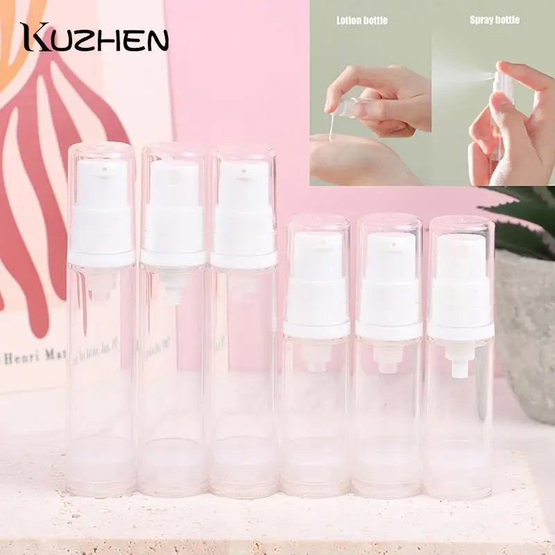 

3/4 шт., пластиковые вакуумные флаконы для духов, 5/10 мл